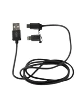 KSIX USB til Micro-USB & Apple Lightning Omformer