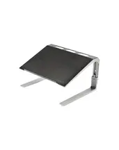 StarTech.com Adjustable Laptop Stand - Heavy Duty Steel & Aluminum - 3 Height Settings - Tilted - Ergonomic Laptop Riser for Desk LTSTND - stander til bærbar PC