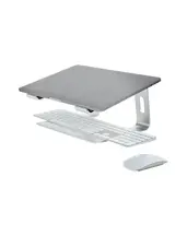 StarTech.com Laptop Stand for Desk, 5kg/11lb, Aluminum, Silver, Ergonomic - stander til bærbar PC