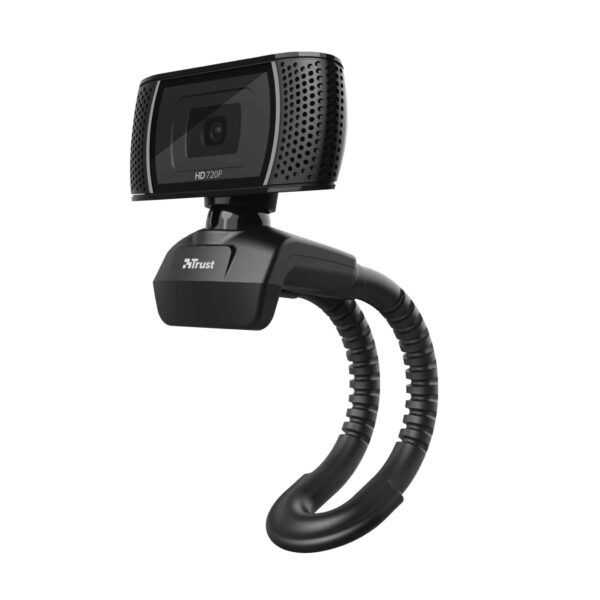 Trust Trust Trino webcam 8 MP 1280 x 720 pixel USB 2.0 Sort - Byens-IT