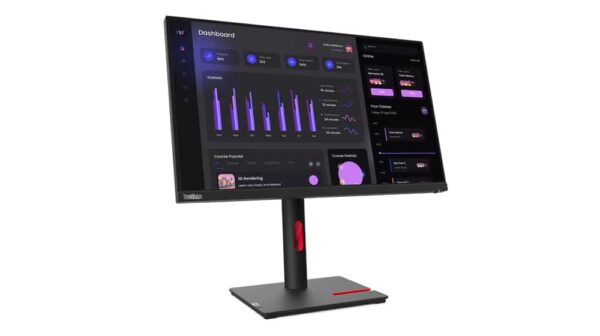 Lenovo Lenovo ThinkVision T24i-30 LED display 60,5 cm (23.8") 1920 x 1080 pixel Fuld HD Sort - Byens-IT