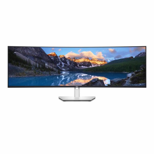 DELL DELL UltraSharp U4924DW LED display 124,5 cm (49") 5120 x 1440 pixel 5K Ultra HD LCD Sort, Sølv - Byens-IT