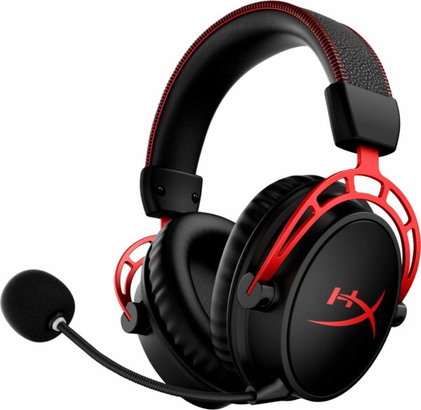 HP HyperX Cloud Alpha  trådløst gaming-headset (sort-rød) - Byens-IT