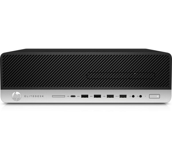 T1A T1A HP EliteDesk 800 G3 Refurbished Intel® Core™ i5 i5-7500 8 GB DDR4-SDRAM 240 GB SSD Windows 10 Pro SFF PC Sort, Sølv - Byens-IT