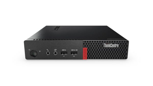 T1A T1A Lenovo ThinkCentre M910q Refurbished Intel® Core™ i5 i5-7500T 8 GB DDR4-SDRAM 256 GB SSD Windows 10 Pro Mini PC Sort - Byens-IT