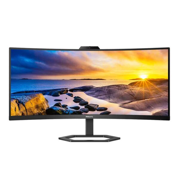 Philips Philips 5000 series 34E1C5600HE/00 LED display 86,4 cm (34") 3440 x 1440 pixel 4K Ultra HD Sort - Byens-IT