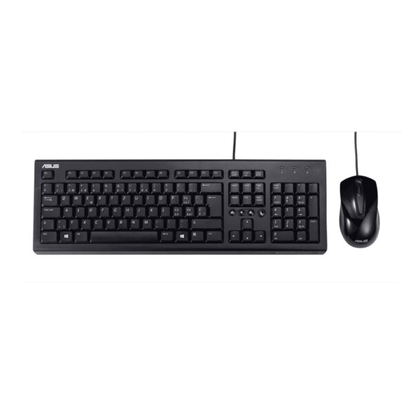 ASUS ASUS U2000 Keyboard + Mouse Set tastatur Mus inkluderet Universel USB Sort - Byens-IT