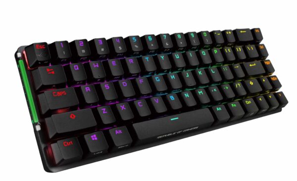 ASUS ASUS ROG Falchion tastatur Spil RF trådløs + USB AZERTY Fransk Sort - Byens-IT