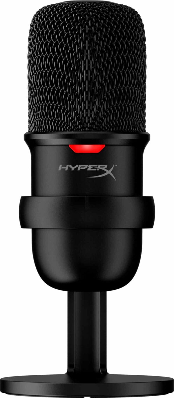 HP HyperX SoloCast - USB Microphone (Black) Sort Pc-mikrofon - Byens-IT