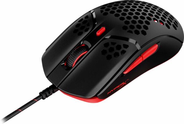 HP HyperX Pulsefire Hast  gaming-mus (sort-rød) - Byens-IT