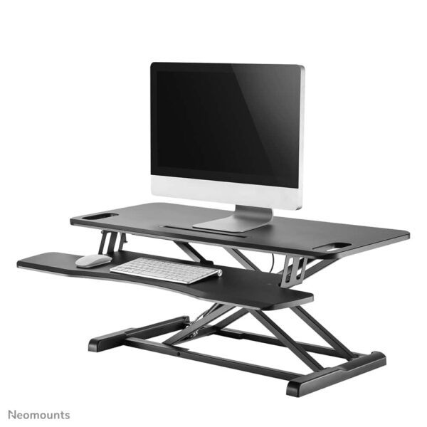 Neomounts Neomounts NS-WS300BLACK desktop arbejdsplads med siddestativ - Byens-IT