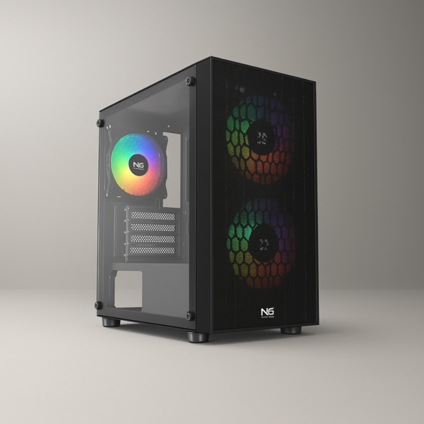 Refurb Starter Gaming Computer  Intel Core i5 & GTX 1050 | 8GB RAM | 250GB SSD  Ideel til Begyndere og Casual Gaming - Wifi - Byens-IT