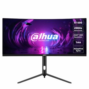 Dahua Technology Dahua Technology LM30-E330CA computerskærm 76,2 cm (30") 2560 x 1080 pixel UltraWide Full HD LCD Sort, Rød -