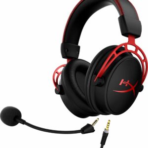 HP HyperX Cloud Alpha  gaming-headset (sort-rød) -