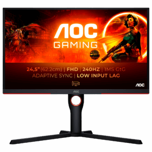 Gaming Skærm  AOC 25G3ZM • 25" VA • 240Hz • Full HD  Høj hastighed & Ergonomi - AOC