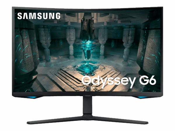 Gaming Skærm  Samsung Odyssey G6 • 32" • QHD 240Hz • HDR600  Buet og lynhurtig - Samsung