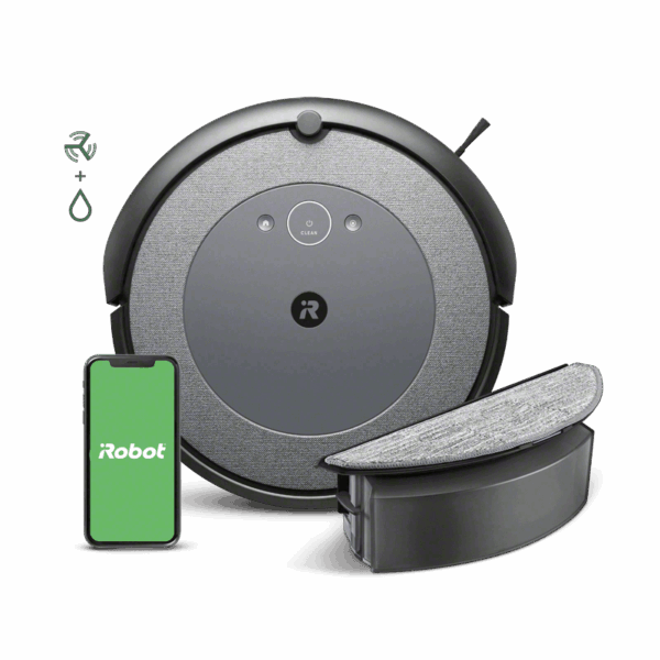 Roomba Combo® i5 robotstøvsuger og -gulvmoppe - iRobot