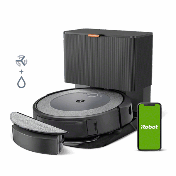 Roomba Combo® i5+ robotstøvsuger og -gulvmoppe - iRobot