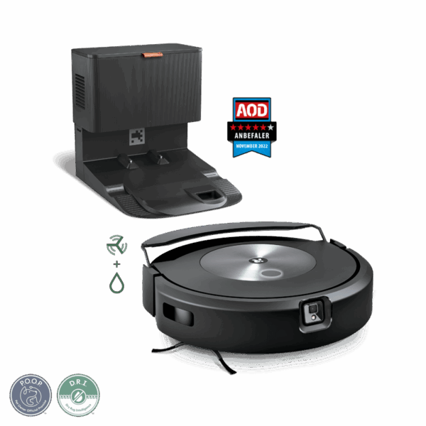 Roomba Combo® j7+ robotstøvsuger og -gulvmoppe - iRobot