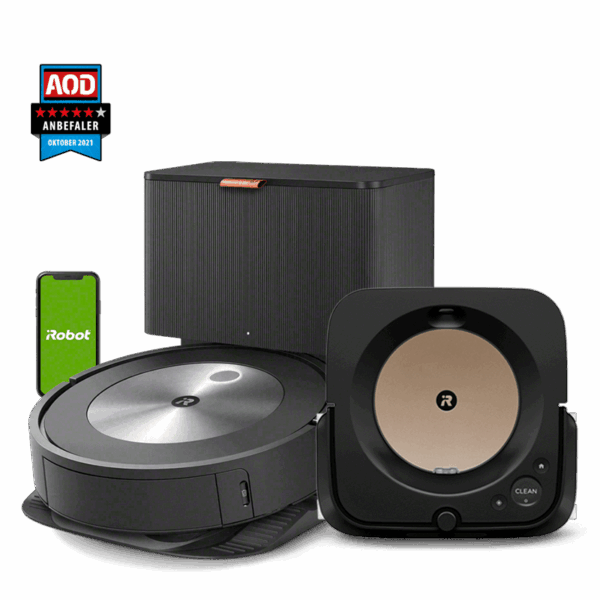 Roomba® j7+ & Braava jet® m6 sort Bundle - iRobot