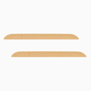 2stk - Universal dørtrinsrampe til robotstøvsuger (til én dørkarm) - Beige - Rampe