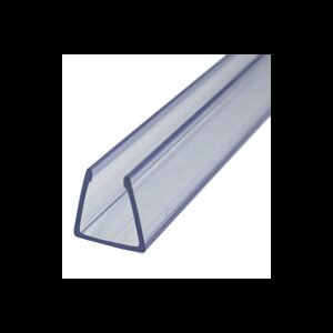 PVC profil 8x16 til LED Neonflex - 1 meter, klar