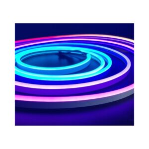 10m 16W/m RGBIC Neon Flex strip - 24V DC, IP20, 96 LED pr. meter, 8x16