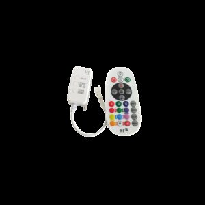 RGBIC kontroller med fjernbetjening - Infrarød, 12V (144W), 24V (288W)