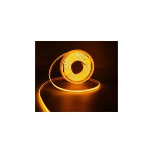 5m 10W/m Rav farve COB-LED strip - 24V DC, IP67, 320 LED pr. meter, COB LED