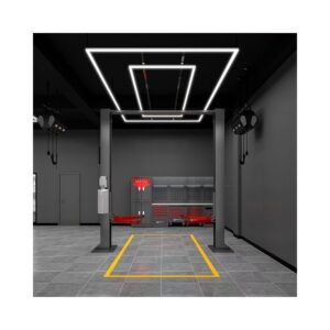 288W RA95 Lysgitter LED 2 rammer komplet sæt Hexagon - Inkl. strømtilslutning - Dæmpbar : Ikke dæmpbar, Kulør : Neutral