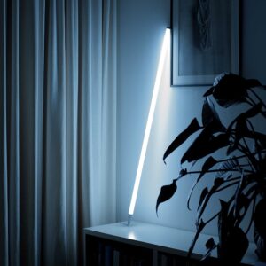 120cm Neon Tube LED, Kold hvid - Designer rør, Justerbar lysstyrke, inkl. ledning