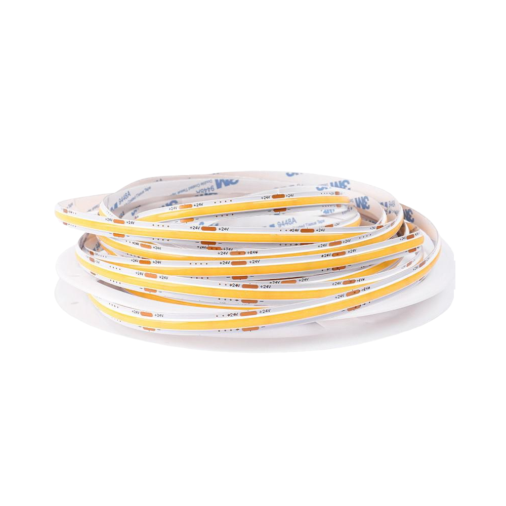 10m 4W/m Dot-free COB-LED strip RA95 - 24V DC, 4000K, IP20, 320 LED/m, 5 års garanti - Kulør : Neutral