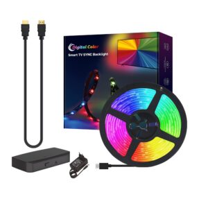 TV Sync LED strip - 3,8m, HDMI boks