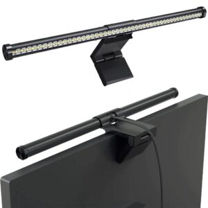 44cm Skærmlys CCT lampe - 18W, USB, touch styring