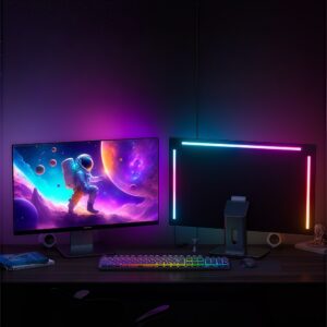 PC Sync LED strip 27' skærm 3 sider - RGBIC, USB, 60 LED/m, 10W/m