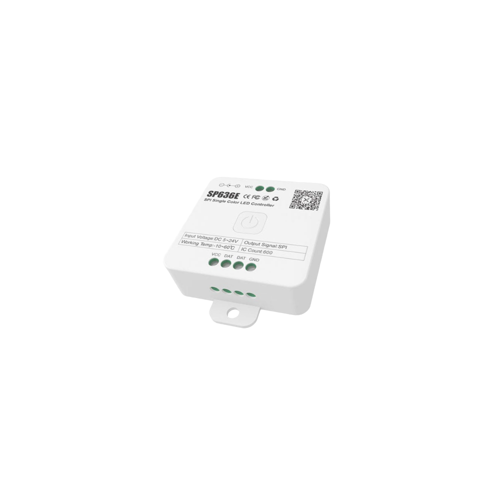 Løbelys SPI strip controller - RF, 12V/24V