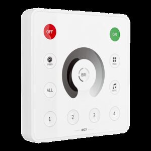 Vægmonteret fjernbetjening til SPI løbelys controller - 2,4ghz