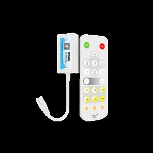 Mini controller + fjernbetjening til SPI løbelys controller - 2,4ghz