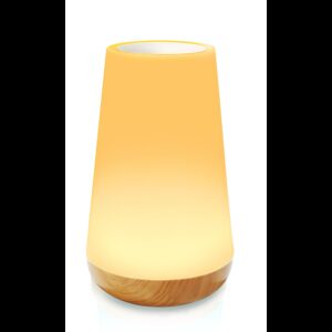 Opladelig RGBW LED bord/natlampe - Hvid, touch dæmpbar, IP20 indendørs - Dæmpbar : Dæmpbar, Kulør : RGB + Varm Hvid