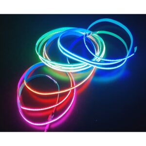 5m 16W/m RGBIC COB-LED strip - 24V DC, IP20, 630 LED pr. meter, COB LED