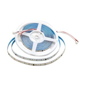 10m 10W/m LED strip IC løbelys/running - 24V DC, Løbelys, inkl kontroller, 120 LED pr. meter - Kulør : Kold