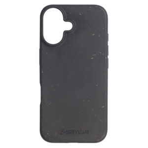 GreyLime iPhone 16 miljøvenligt cover, Sort - GreyLime