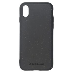 GreyLime iPhone X/XS Miljøvenligt Cover Sort - GreyLime