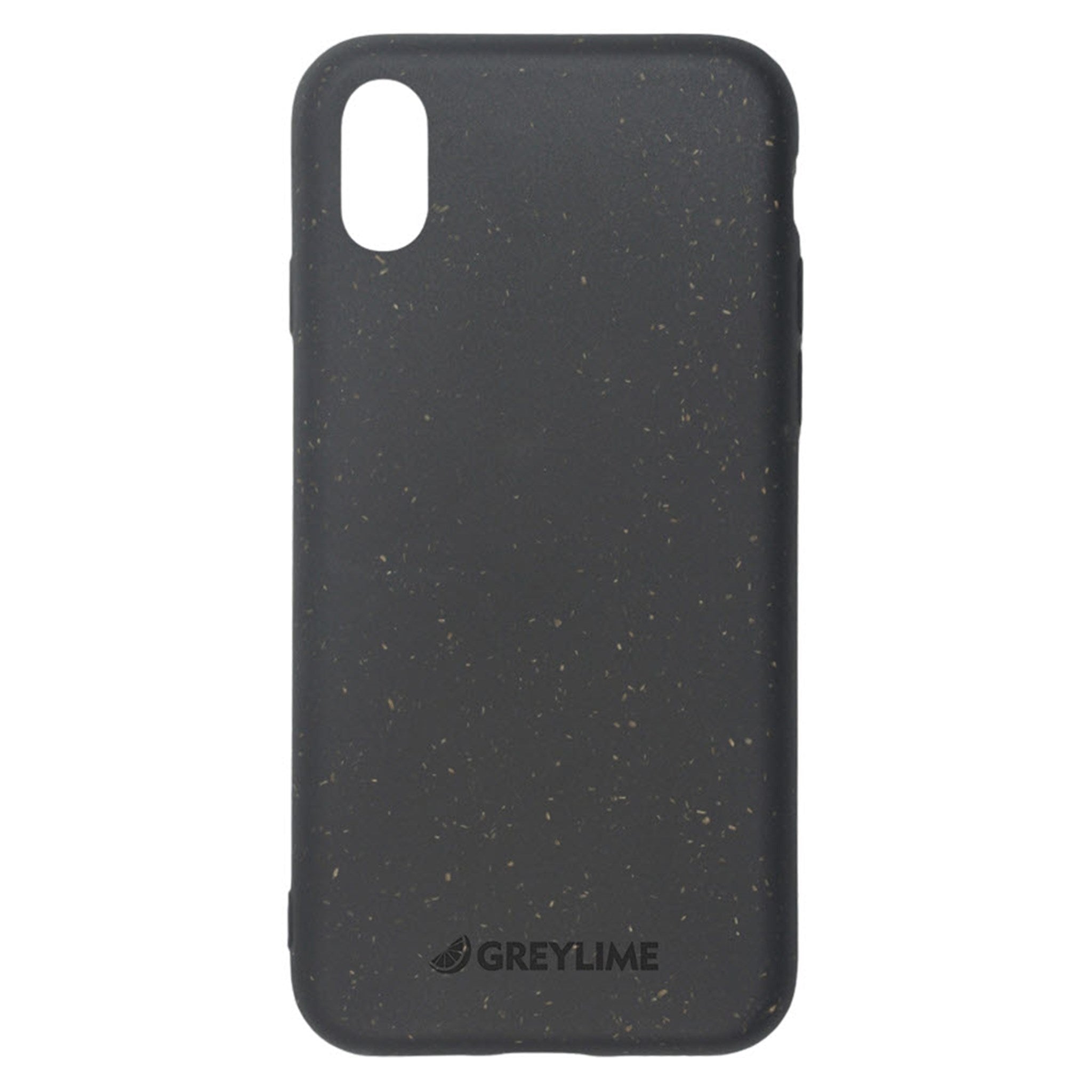 GreyLime iPhone X/XS Miljøvenligt Cover Sort - GreyLime
